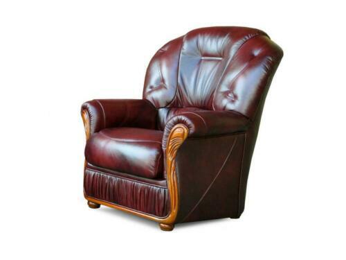 Magnifique Canapé En Cuir Rouge Roche Bobois – 200 Cm – Avec Coussins – Très Bon état