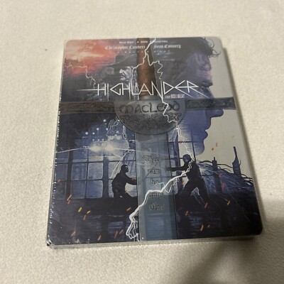 Highlander Director's Cut Steelbook (Blu-ray + DVD + Digital) New Sealed 