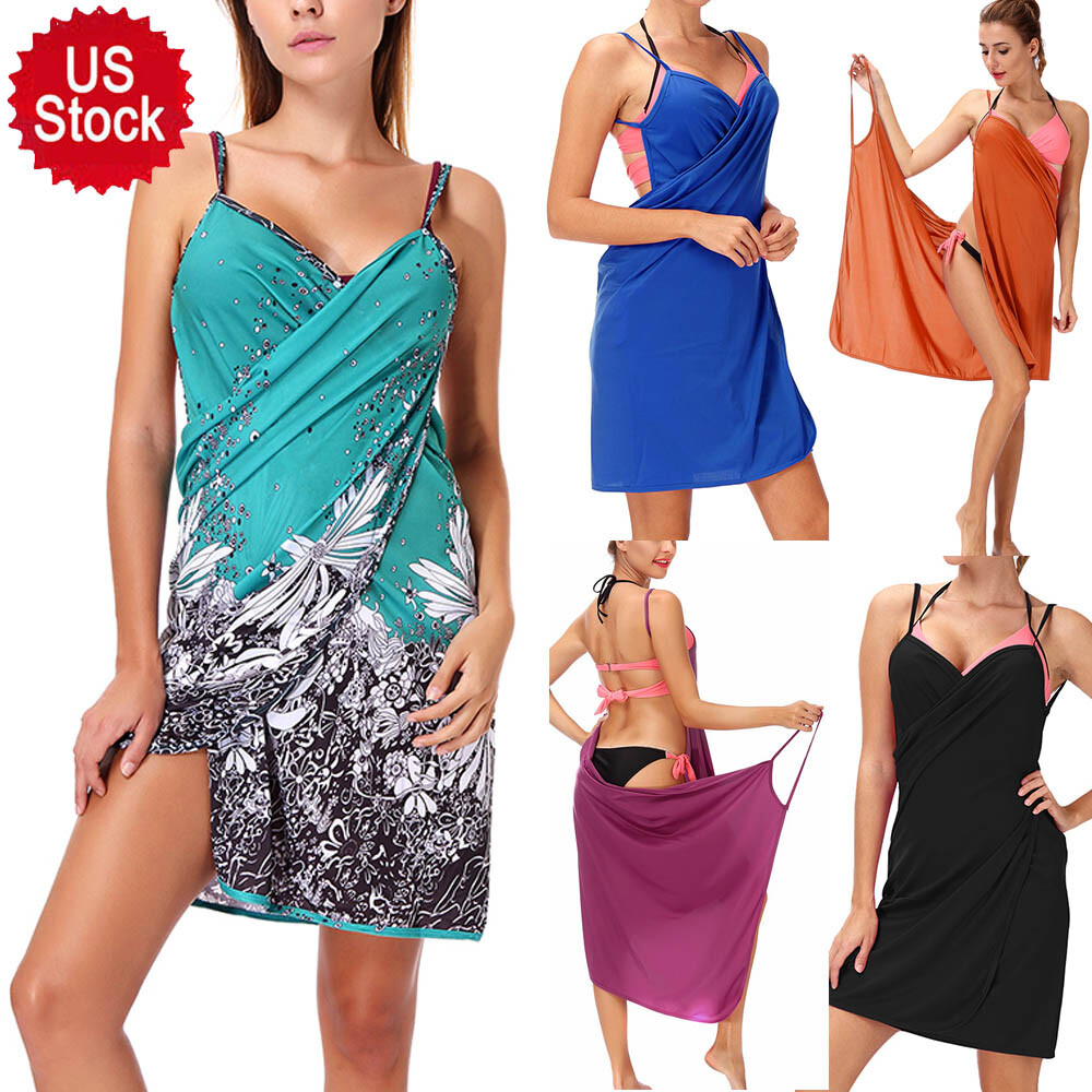 Women Sleeveless Plus Size Beach Backless Wrap Long Dress Summer Loose Sundress | eBay Women Sleeveless Plus Size Beach Backless Wrap Long Dress Summer Loose Sundress | eBay