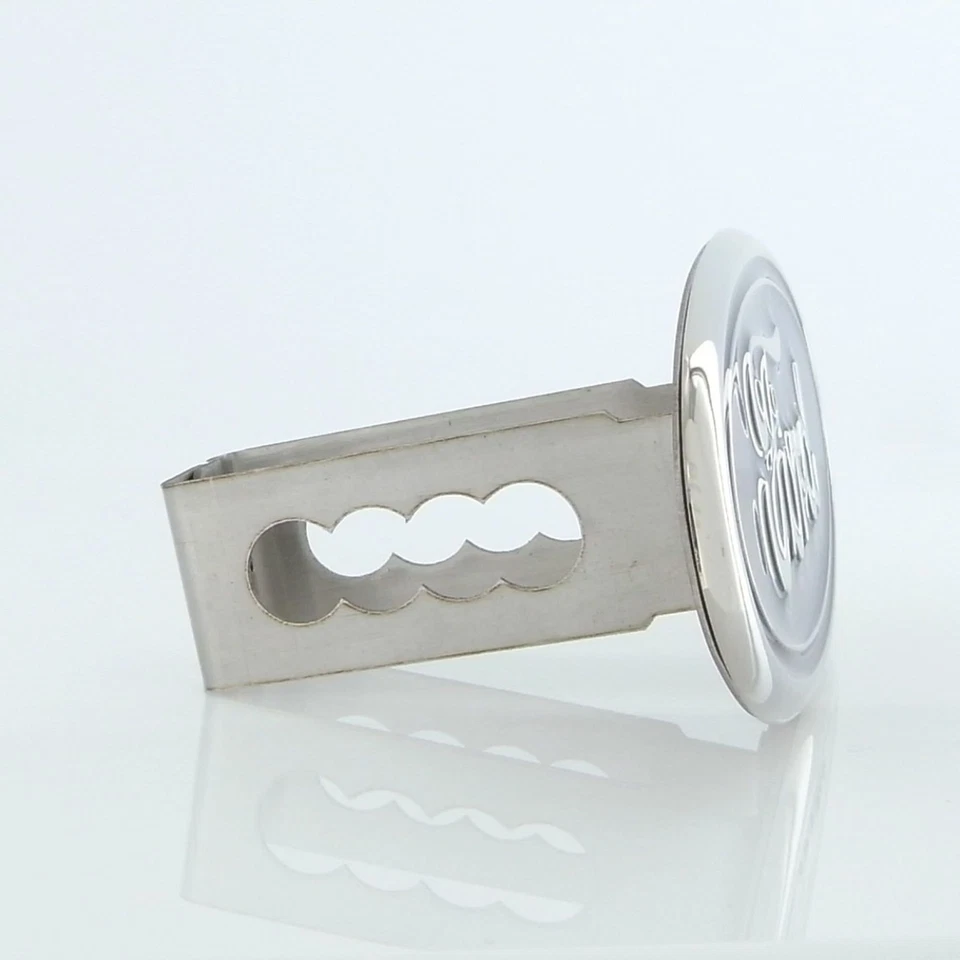 Enchufe de enganche de remolque con logotipo Ford (azul sobre cromo) Foto 2 de 4