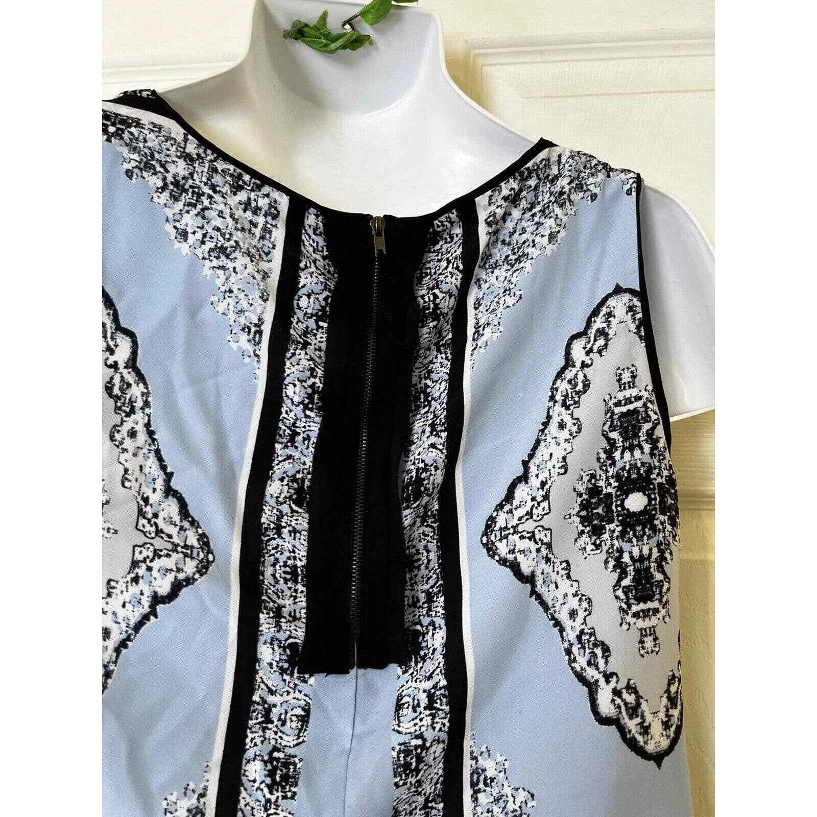 VETEMENTS 161101 Abito Filosofia Blu 8 Medium Donna Repubblica Abbigliamento Senza Maniche