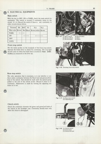 PDF Honda CB500T DOHC Twin (75-78) Digital Service Reparaturanleitung CB 500 T PDF - Bild 22 von 24