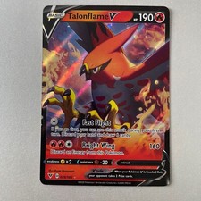 Pokémon Sword & Shield #29 Talonflame V Full Art Holo Ultra Rare