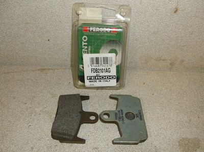  Ferodo  Rear Brake Pads for Honda X8R50, Kymco Sniper, and SYM Jet Sport Models