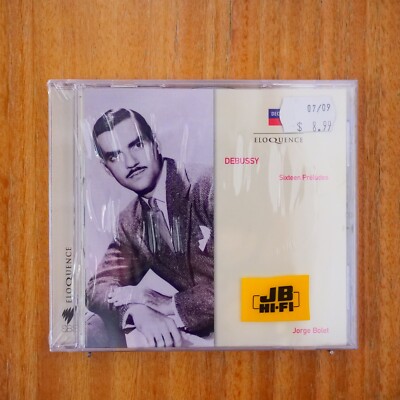 JORGE BOLET / DEBUSSY: Sixteen Preludes CD 2009 BRAND NEW & SEALED
