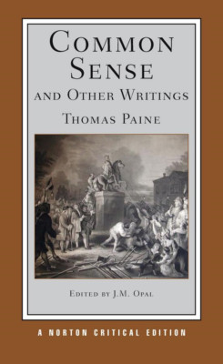 Common Sense and Other Writings (Norton Critical Editio - Paperback NEW Thomas P