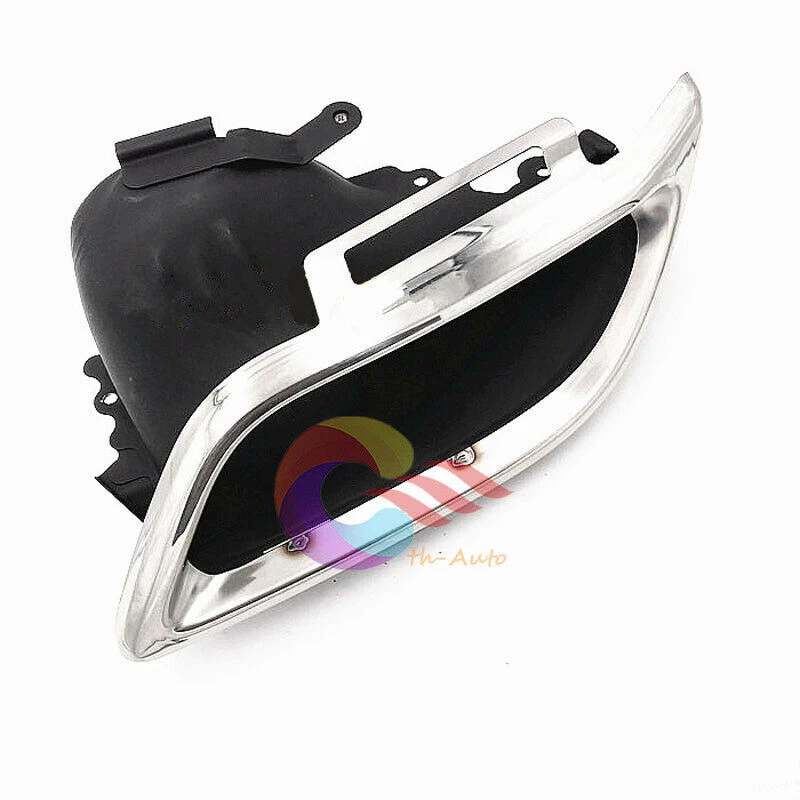 Cubierta de tubo de silenciador de escape trasero izquierdo de acero inoxidable para Lexus LS460 LS600h ` Foto 3 de 4