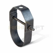 Highcraft 2.5 in.- 8 in. Clevis Pipe Hanger for Vertical Pipe (Uncoated Steel)