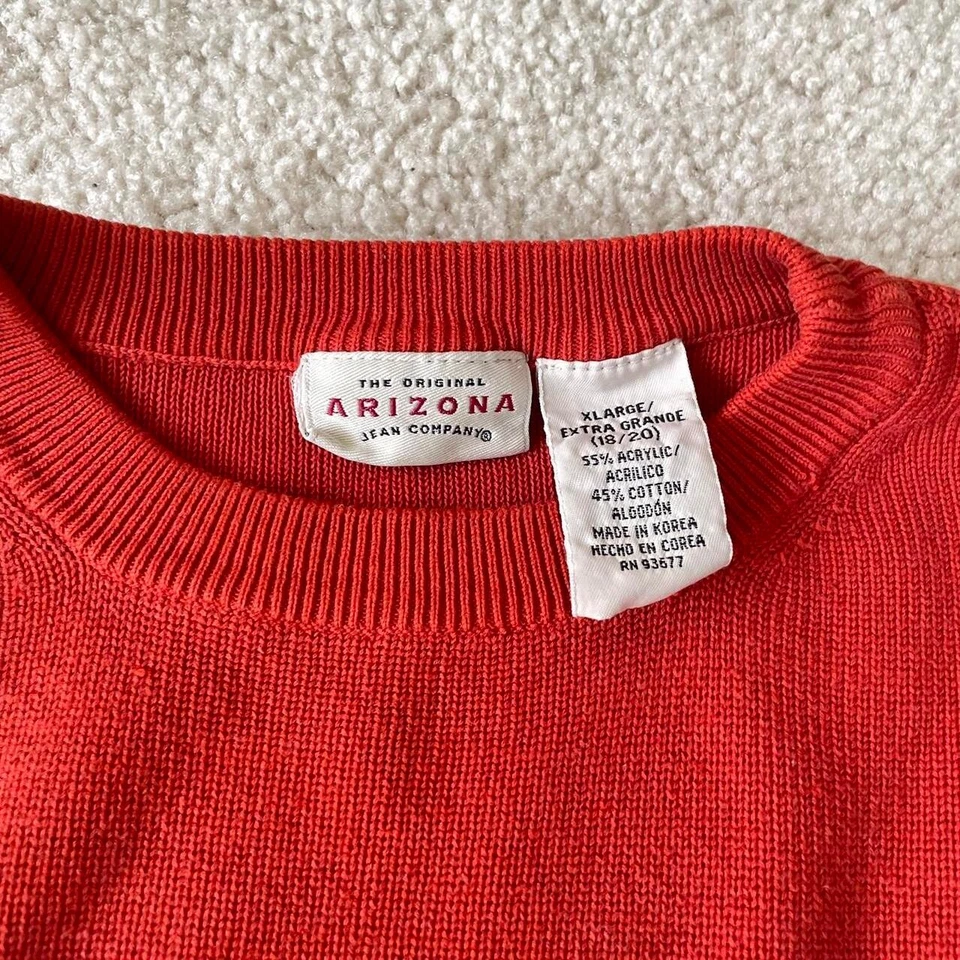 Cuello redondo a rayas Arizona vintage para niños talla XL Foto 3 de 4