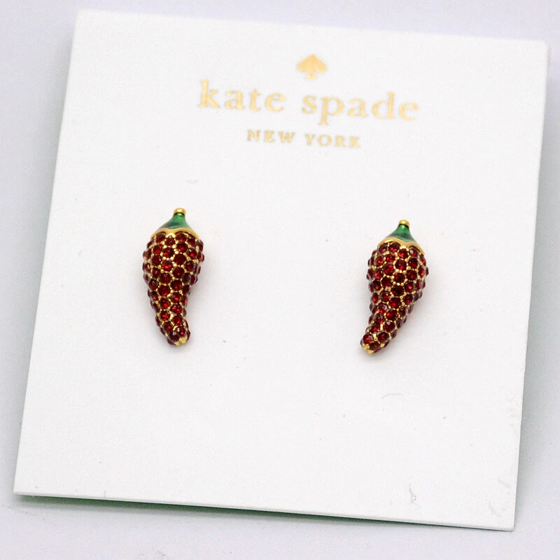 Kate spade chili pepper best sale earrings