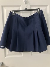 Vintage 90s HEAD Navy Blue Pleated Tennis Skirt Athleisure Pickleball Golf Small