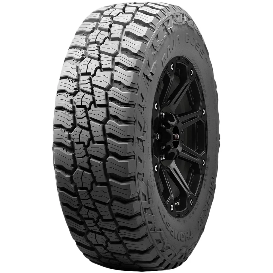 (QTY 4) 265/70R17 Mickey Thompson Baja Boss A/T 116T XL Black Wall Tires - Image 2 of 4