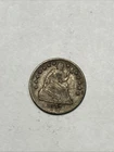New Listing1857 Seated Liberty Half Dime