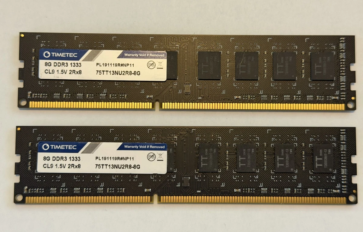 16gb Ddr3 Ram 2x8 for sale | eBay