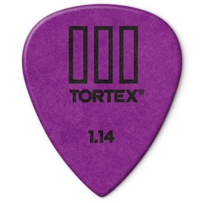Plektrum Dunlop Tortex T III 1,14 mm (12 pcs) Plek Pick NEU
