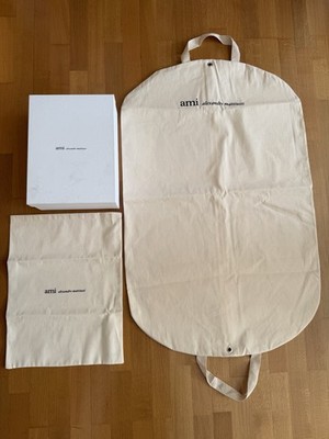 AMI KLEIDERSACK UND STAUBBEUTEL PLUS SCHUHKARTON (leer)