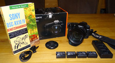 Sony RX 10 IV, 1A Zustand! 2 Sony-/ 2 Fremd-Akkus, UV-Filter, Buch, Zubehörpaket