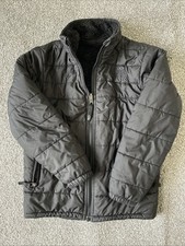 The North Face Boys Black Quilted Reversible Jacket S 7-8