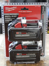 Milwaukee 48-11-1862 M18 REDLITHIUM HIGH OUTPUT XC6.0 Battery Pack 2 Pk 