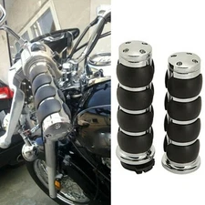 Motorcycle 1" Handlbar End Hand Grips For Yamaha Virago 1000 1100 Road Star