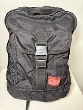 Manhattan Portage Cordura Lite Stuyvesant Backpack Black Lightweight Nylon