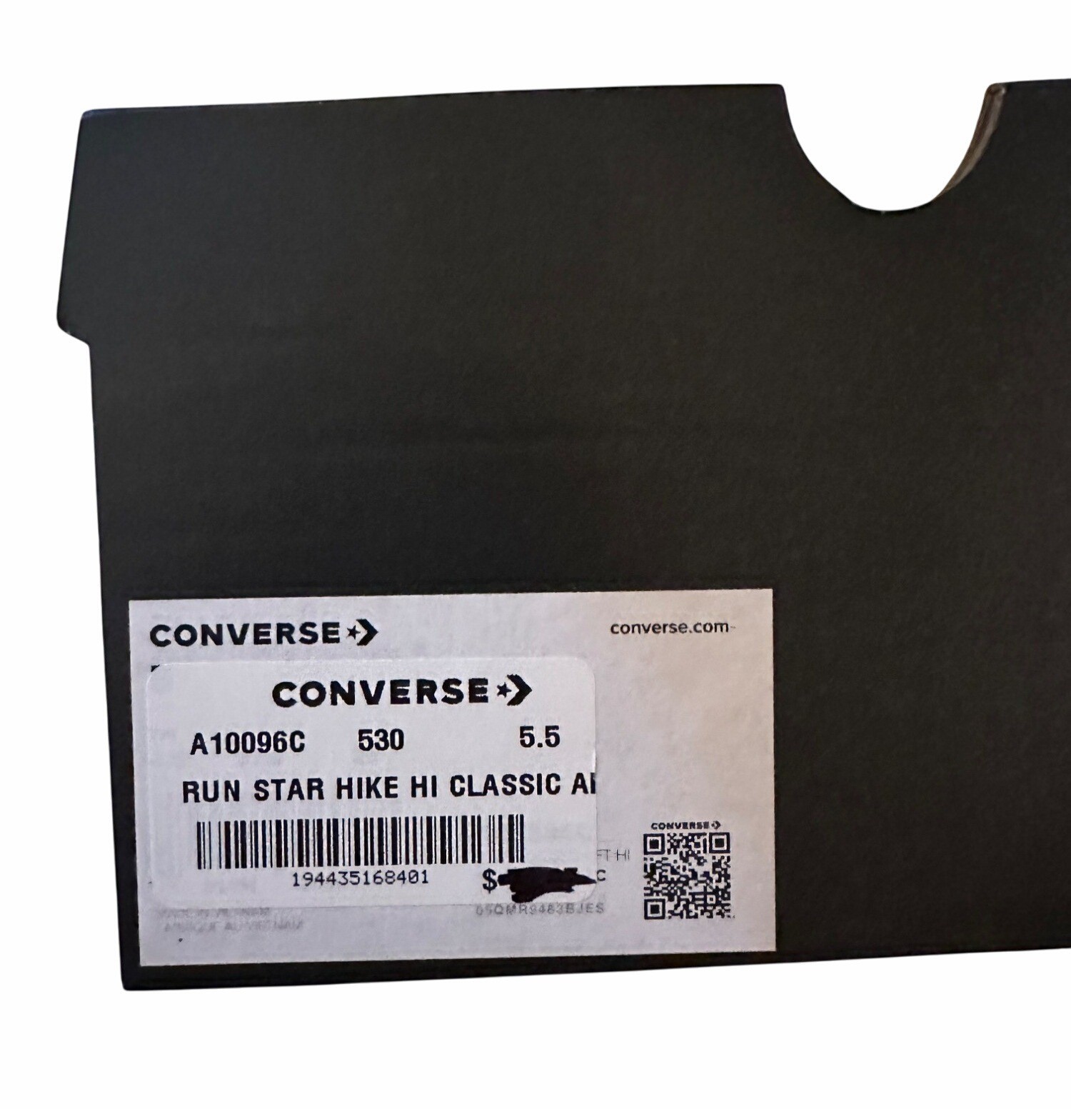 ⭐Converse Run Star Hike Hi 5.5 Mens Shoes Sneaker Purple Glitter Snekaer A10096C thumbnail 8