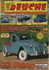 DEUCHE & MEHARI MAGAZINE 30 CITROEN 2CV ROADSTER BURTON 2CV CABRIOLET DESLANDES