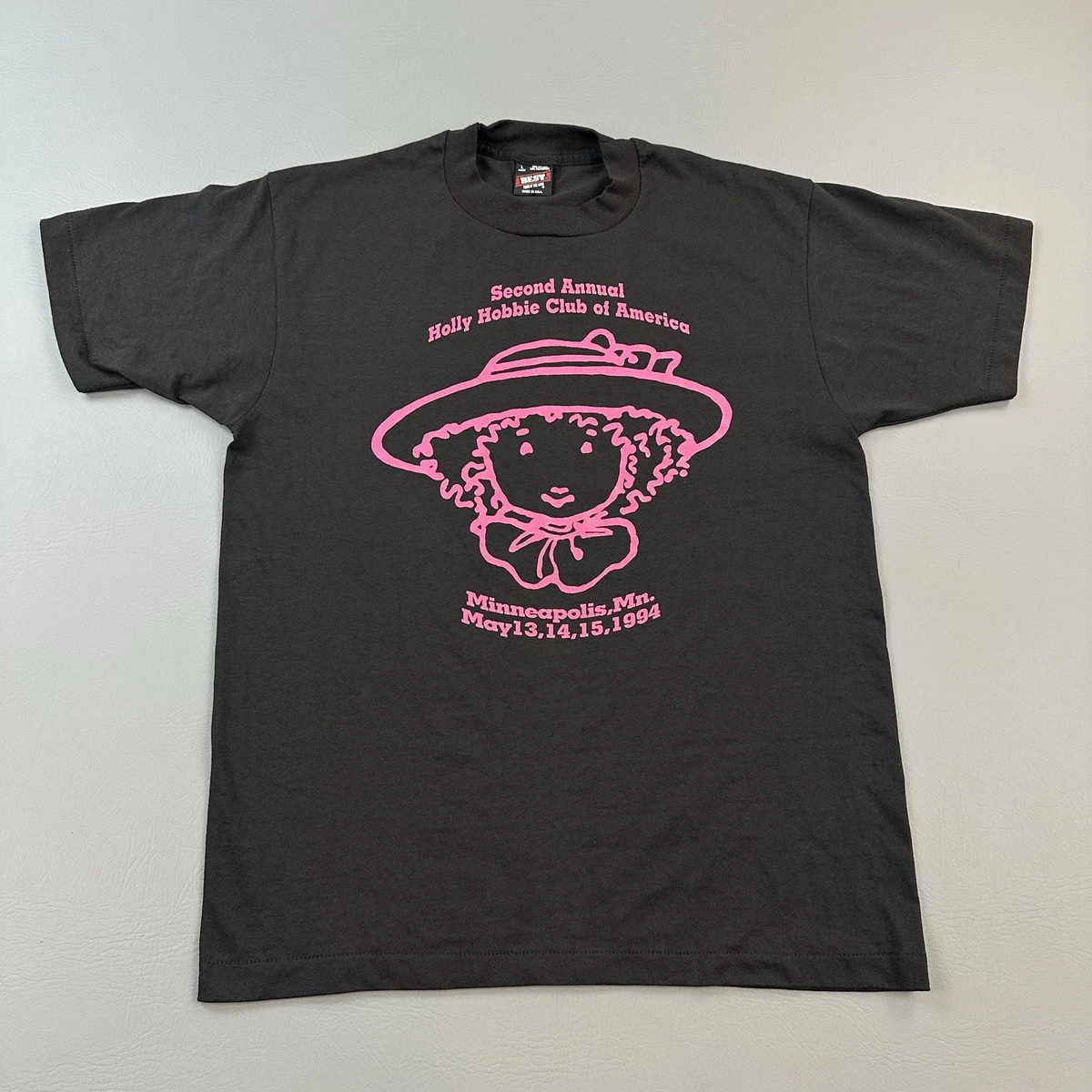 T-shirt Vintage 90s Gildan Blanc XL - "La Reine A Parlé" - Made In USA