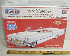 ATLANTIS 56 CADILLAC ELDORADO BIARRITZ CAR MODEL KIT 1/32 SEALED H1200