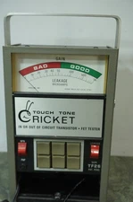 Sencore Cricket Touch Tone In or Out of Circuit Transistor FET tester