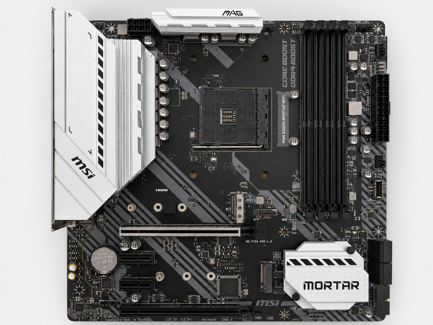 MSI MAG B550M MORTAR WIFI Scheda Madre AM4 B550 DDR4 WiFi Micro ATX