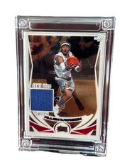 Jersey Fusion Allen Iverson Game Used Swatch. Worn In The 2002-2003 Season