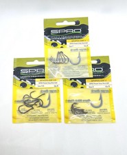 Spro Power Drop Shot DSF Size 1/0 - 1 - 2 LOT OF 3 PACKS
