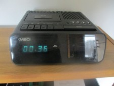 MBO EUC 3090 Kassetten Radiowecker Kasettenrecorder Radio Wecker Vintage