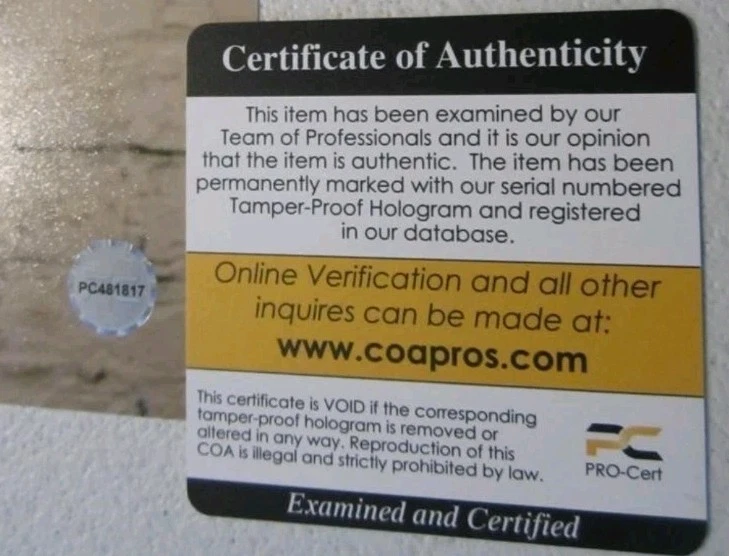 Foto firmada por Sabrina Carpenter autografiada 8x10 regalo con holograma certificado de autenticidad auténtico  Foto 3 de 3