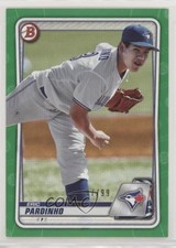 2020 Bowman Prospects Green 97/99 Eric Pardinho #BP-135 08n4