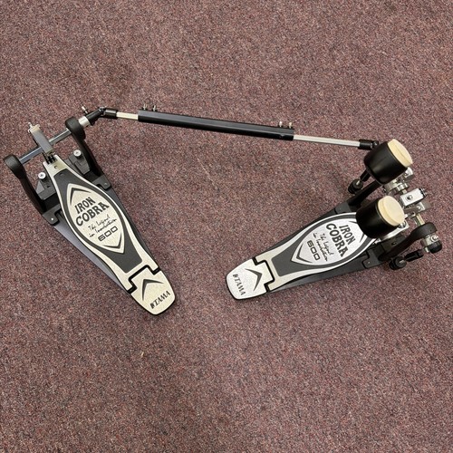 Tama HP600DTW Twin Bass Drum Pedal Iron Cobra 600 Series Double Chain Duo Glide