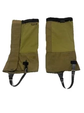 US Military Issued Outdoor Research Expedition Boot Gaiters, Coyote SIZE SMALL