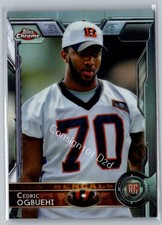 2015 Topps Chrome #134 Cedric Ogbuehi Rookie Cincinnati Bengals