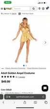 Gold Angel Halloween Costume