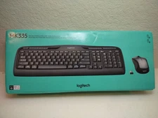 Logitech MK335 Wireless Desktop Keyboard and Mouse Combo Black/Silver 920-008478