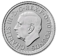 2023 Great Britain 1/10 oz .9995 Fine Platinum Coin (King Charles III) BU