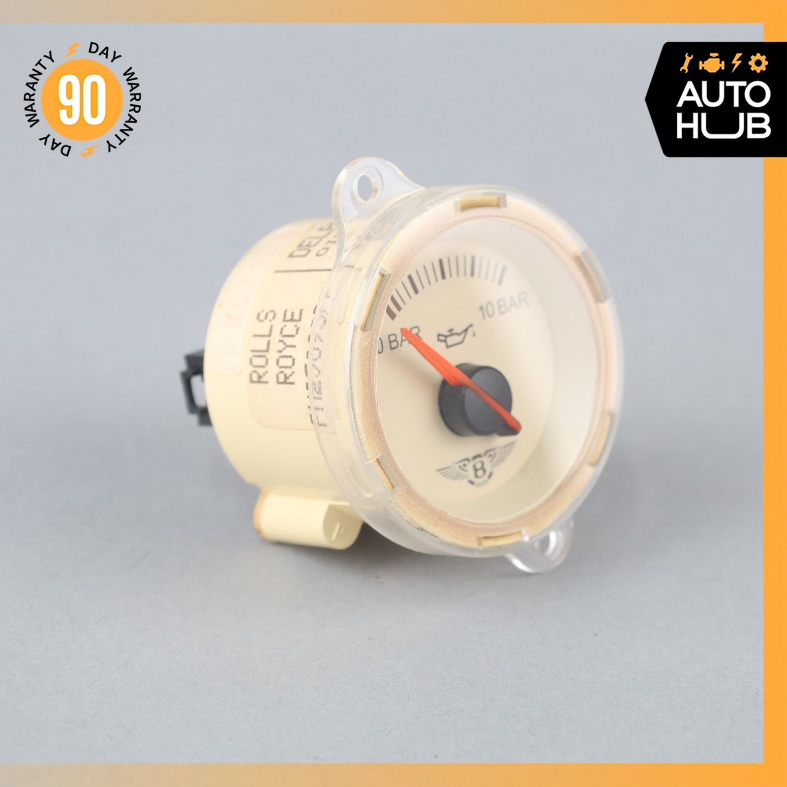 Bentley Arnage Engine Oil Pressure Display Gauge PM25093PF OEM 42k