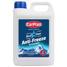 CarPlan Blue Star Antifreeze & Engine Coolant Concentrate Down To -36C 2 Litres