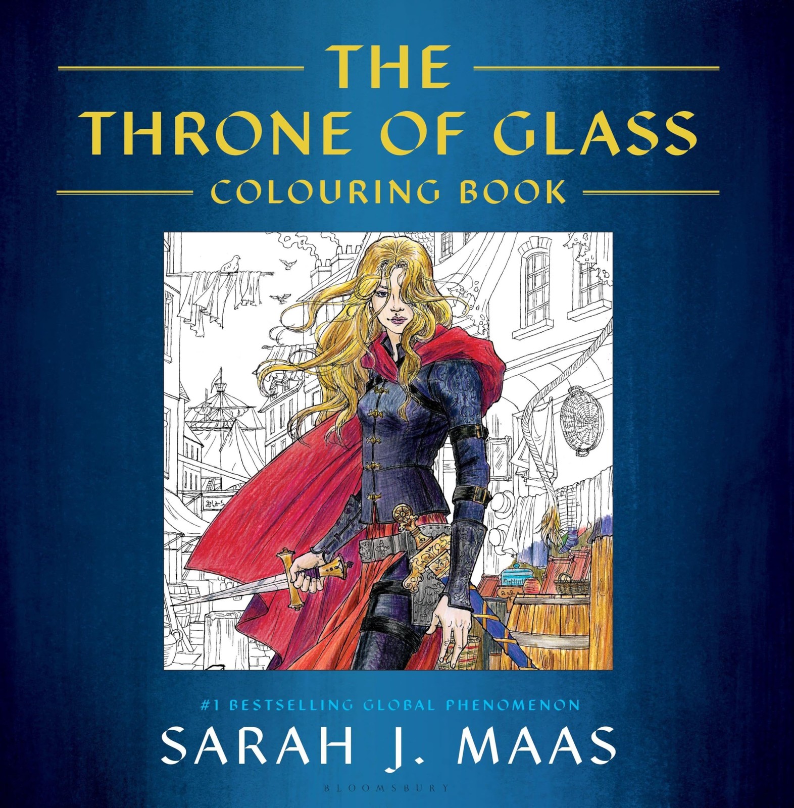 The Throne of Glass Colouring Book By Sarah J. Maas, Yvonne Gilbert, John Howe, - Image 3