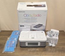 Memorex EMI47103PWHT Dual Radiowecker iPod iPhone Dockingstation weiß 