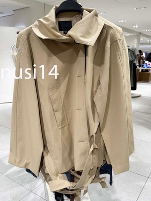 ZARA NEW WOMAN SHORT BELTED TRENCH COAT LIGHT TAN XS-S,M-L 5063/789/708