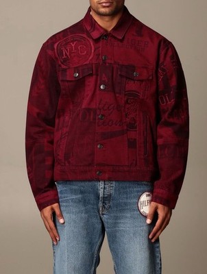 Tommy Hilfiger Collection Embroidered Men's Denim Jacket