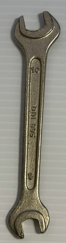 Vintage 1/4 5/16 CHALLENGER Double Open End Wrench 5710 Roman Helmet Estate