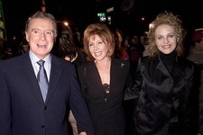 Regis Philbin with his wife Joy Claudia Cohen arrive at the openin- Old Photo